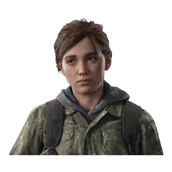 Ellie Williams from video game The Last of Us Part Two