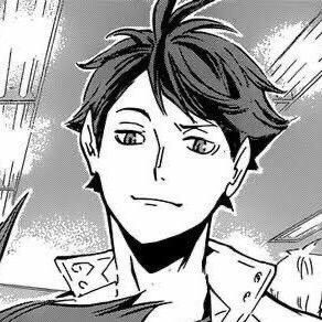 Oikawa Tooru from anime Haikyuu