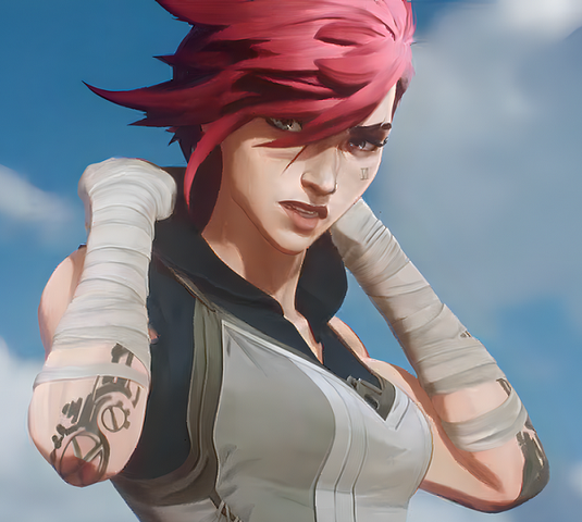 Vi from video game League of Legends or show Arcane